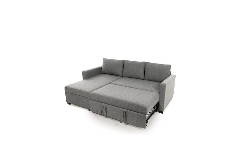 Tareen Soffa med Divan 3-sits - Ljusgrå - Möbler - Soffa - Divansoffor & schäslongsoffa