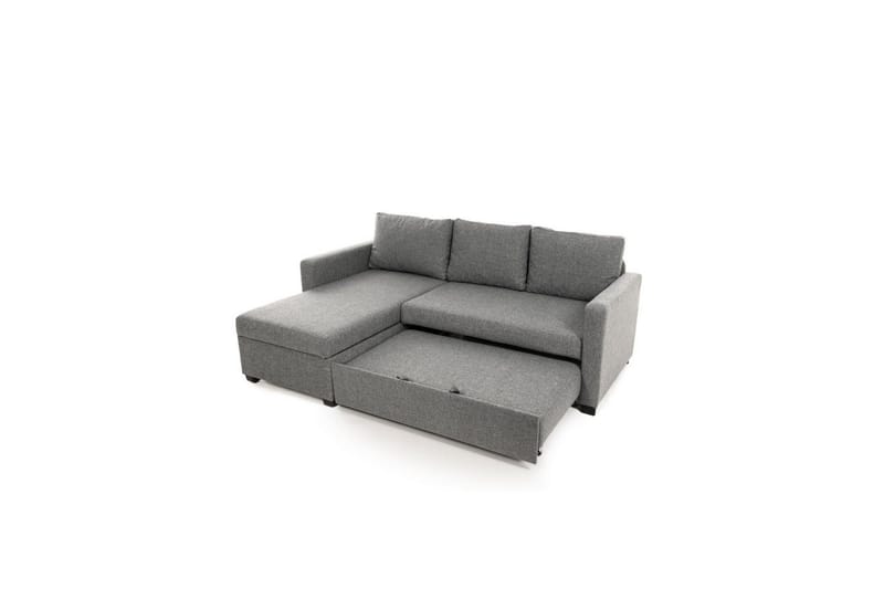 Tareen Soffa med Divan 3-sits - Ljusgrå - Möbler - Soffa - Divansoffor & schäslongsoffa