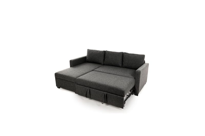 Tareen Soffa med Divan 3-sits - Mörkgrå - Möbler - Soffa - Divansoffor & schäslongsoffa