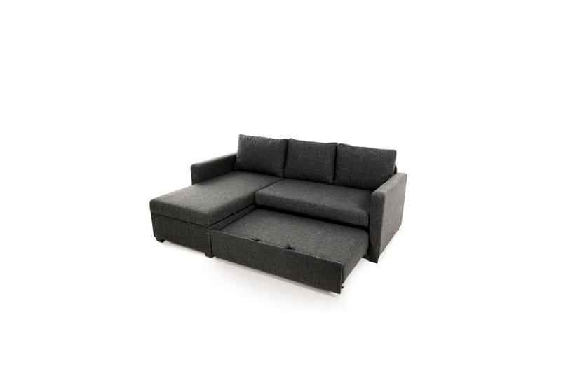 Tareen Soffa med Divan 3-sits - Mörkgrå - Möbler - Soffa - Divansoffor & schäslongsoffa