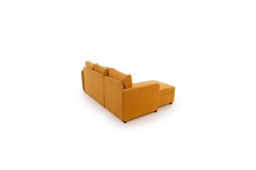 Tareen Soffa med Divan 3-sits - Sennepsgul - Möbler - Soffa - Bäddsoffa - Bäddsoffa divan