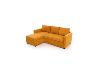 Tareen Soffa med Divan 3-sits - Sennepsgul - Möbler - Soffa - Bäddsoffa - Bäddsoffa divan