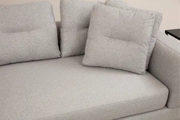 Tekawa Soffa m. Divan 4-sits - Ljusgrå - Möbler - Soffa - U-soffa