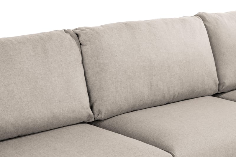 Trend 4-sits Högervänd L-formad Schäslongsoffa i Tyg 280 cm bred - Beige - Möbler - Soffa - Divansoffor & schäslongsoffa