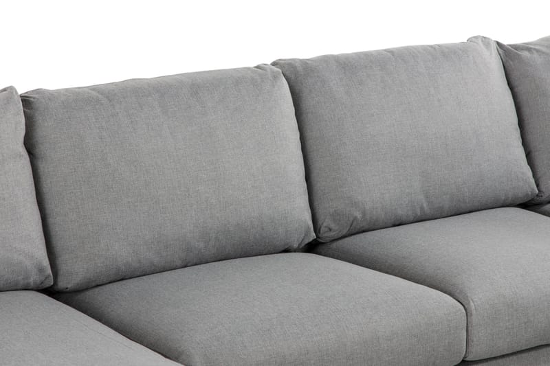 Trend 5-sits Vänstervänd U-formad Hörnsoffa med divan i Tyg - Grå - Möbler - Soffa - Hörnsoffa - Hörnsoffa med divan