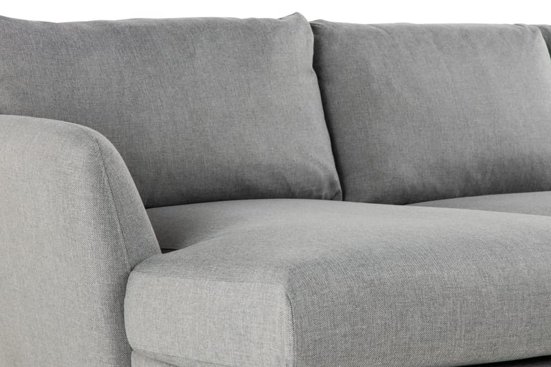 Trend 5-sits Vänstervänd U-formad Hörnsoffa med divan i Tyg - Grå - Möbler - Soffa - Divansoffor & schäslongsoffa