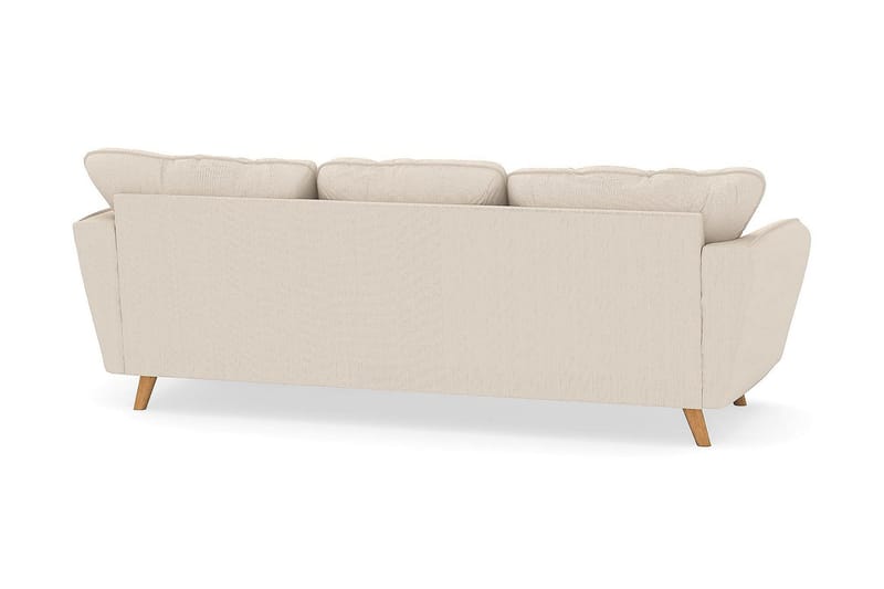 Trend Lyx 3-sits Högervänd L-formad Divansoffa i Manchester - Beige - Möbler - Soffa - Divansoffor & schäslongsoffa - 4 sits soffa med divan
