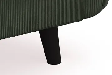 Trend Lyx 3-sits Högervänd L-formad Divansoffa i Manchester - Mörkgrön - Möbler - Soffa - Divansoffor & schäslongsoffa