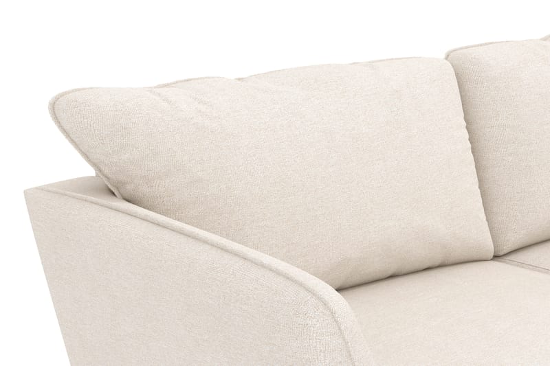 Trend Lyx 3-sits Högervänd L-formad Divansoffa i Tyg - Beige - Möbler - Soffa - Divansoffor & schäslongsoffa