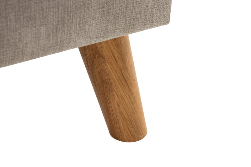Trend Lyx 3-sits Högervänd L-formad Divansoffa i Tyg - Beige - Möbler - Soffa - Divansoffor & schäslongsoffa - 4 sits soffa med divan