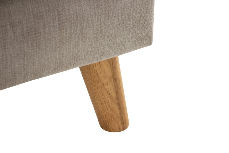 Trend Lyx 3-sits Högervänd L-formad Divansoffa i Tyg - Beige - Möbler - Soffa - Divansoffor & schäslongsoffa - 4 sits soffa med divan