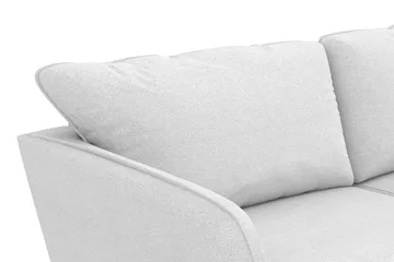 Trend Lyx 3-sits Högervänd L-formad Divansoffa i Tyg - Ljusgrå - Möbler - Soffa - Divansoffor & schäslongsoffa