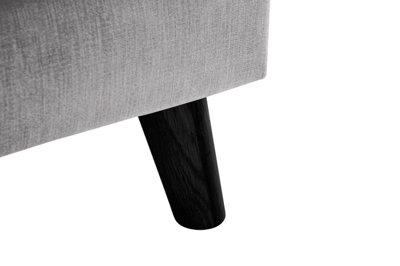 Trend Lyx 3-sits Högervänd L-formad Divansoffa i Tyg - Ljusgrå - Möbler - Soffa - Divansoffor & schäslongsoffa - 4 sits soffa med divan