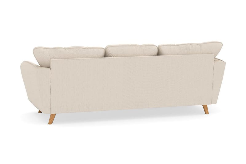 Trend Lyx 3-sits Vänstervänd L-formad Divansoffa i Manchester - Beige - Möbler - Soffa - Divansoffor & schäslongsoffa - 4 sits soffa med divan