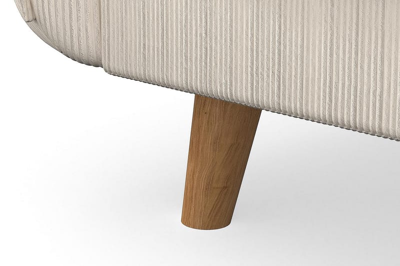 Trend Lyx 3-sits Vänstervänd L-formad Divansoffa i Manchester - Beige - Möbler - Soffa - Divansoffor & schäslongsoffa - 4 sits soffa med divan