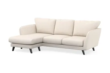 Trend Lyx 3-sits Vänstervänd L-formad Divansoffa i Manchester - Beige - Möbler - Soffa - Divansoffor & schäslongsoffa