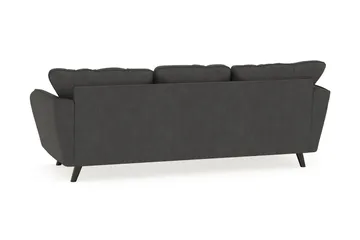 Trend Lyx 3-sits Vänstervänd L-formad Divansoffa i Manchester - Mörkgrå - Möbler - Soffa - Divansoffor & schäslongsoffa