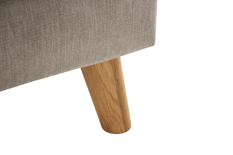 Trend Lyx 3-sits Vänstervänd L-formad Divansoffa i Tyg - Beige - Möbler - Soffa - Divansoffor & schäslongsoffa