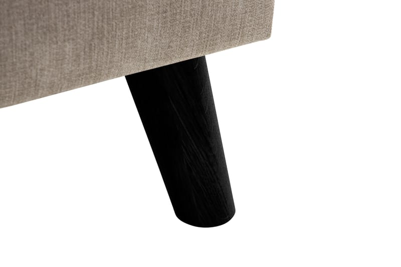 Trend Lyx 3-sits Vänstervänd L-formad Divansoffa i Tyg - Beige - Möbler - Soffa - Divansoffor & schäslongsoffa