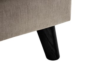 Trend Lyx 3-sits Vänstervänd L-formad Divansoffa i Tyg - Beige - Möbler - Soffa - Divansoffor & schäslongsoffa
