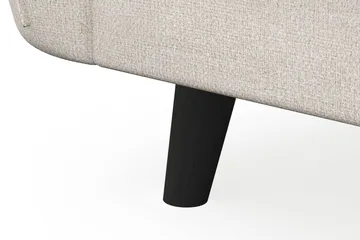 Trend Lyx 3-sits Vänstervänd L-formad Divansoffa i Tyg - Beige - Möbler - Soffa - Divansoffor & schäslongsoffa
