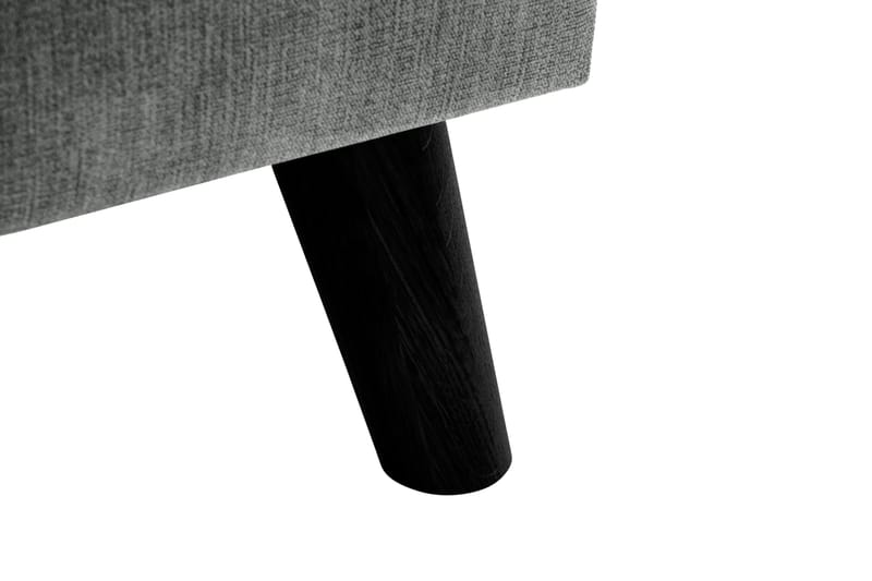 Trend Lyx 3-sits Vänstervänd L-formad Divansoffa i Tyg - Grå - Möbler - Soffa - Divansoffor & schäslongsoffa