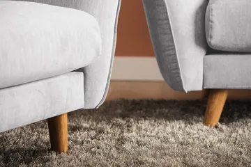 Trend Lyx 3-sits Vänstervänd L-formad Divansoffa i Tyg - Ljusgrå - Möbler - Soffa - Divansoffor & schäslongsoffa