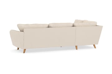 Trend Lyx 4-sits Vänstervänd L-formad Schäslongsoffa i Manchester - Beige - Möbler - Soffa - Divansoffor & schäslongsoffa