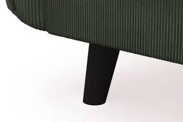 Trend Lyx 4-sits Vänstervänd L-formad Schäslongsoffa i Manchester - Mörkgrön - Möbler - Soffa - Divansoffor & schäslongsoffa