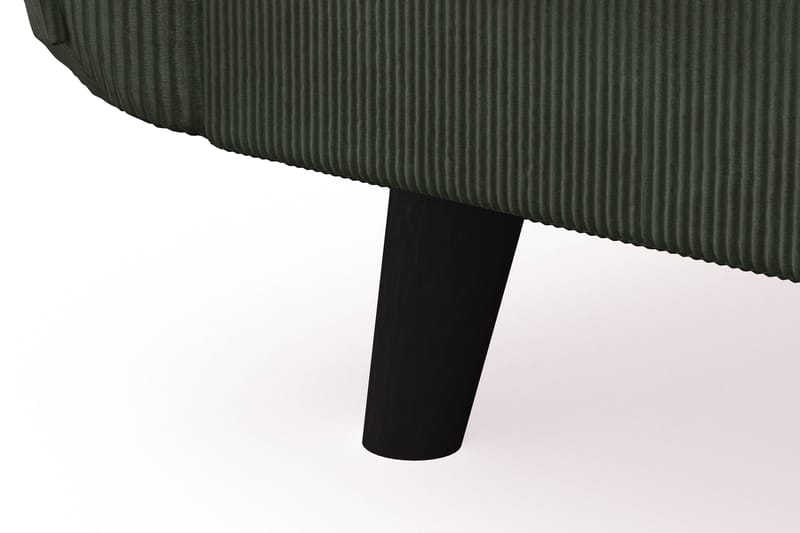 Trend Lyx 4-sits Vänstervänd L-formad Schäslongsoffa i Manchester - Mörkgrön - Möbler - Soffa - Divansoffor & schäslongsoffa