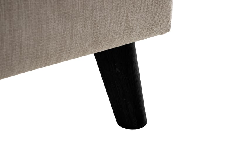 Trend Lyx 4-sits Vänstervänd L-formad Schäslongsoffa i Tyg - Beige - Möbler - Soffa - Divansoffor & schäslongsoffa