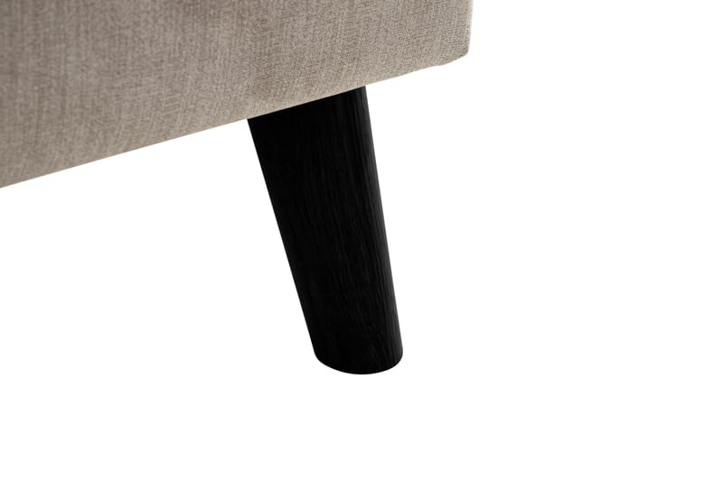 Trend Lyx 4-sits Vänstervänd L-formad Schäslongsoffa i Tyg - Beige - Möbler - Soffa - Divansoffor & schäslongsoffa