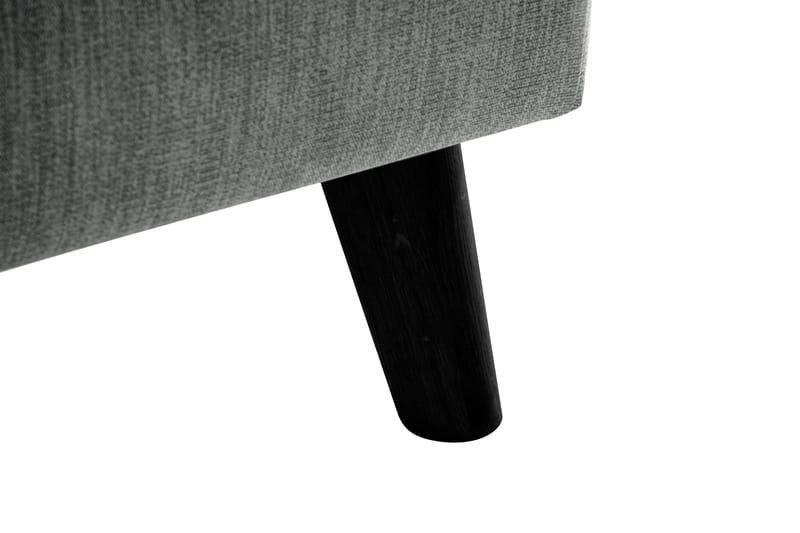 Trend Lyx 4-sits Vänstervänd L-formad Schäslongsoffa i Tyg - Grå - Möbler - Soffa - Divansoffor & schäslongsoffa