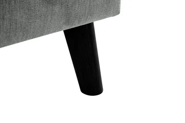 Trend Lyx 4-sits Vänstervänd L-formad Schäslongsoffa i Tyg - Grå - Möbler - Soffa - Divansoffor & schäslongsoffa