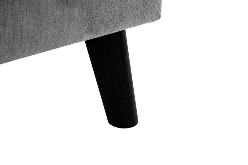 Trend Lyx 4-sits Vänstervänd L-formad Schäslongsoffa i Tyg - Grå - Möbler - Soffa - Divansoffor & schäslongsoffa - 4 sits soffa med divan