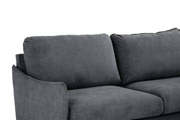 Trend Lyx Schäslongsoffa Höger - Mörkgrå/Ek - Möbler - Soffa - Divansoffor & schäslongsoffa