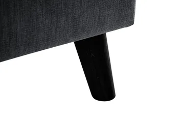 Trend Lyx Schäslongsoffa Höger - Mörkgrå/Svart - Möbler - Soffa - Divansoffor & schäslongsoffa