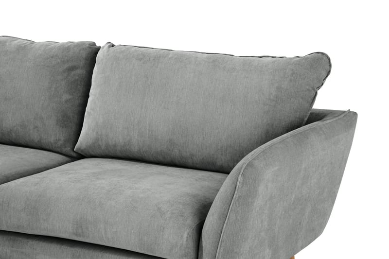 Trend Lyx Schäslongsoffa Vänster - Grå/Svart - Möbler - Soffa - Divansoffor & schäslongsoffa