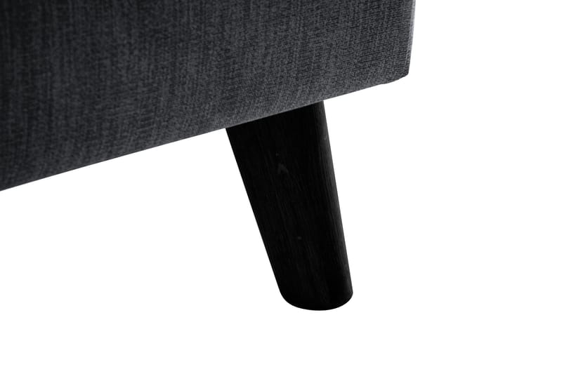 Trend Lyx Schäslongsoffa Vänster - Mörkgrå/Svart - Möbler - Soffa - Divansoffor & schäslongsoffa - 4 sits soffa med divan