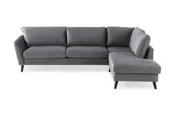 Trend Soffa 3-sits med Schäslong Höger Sammet