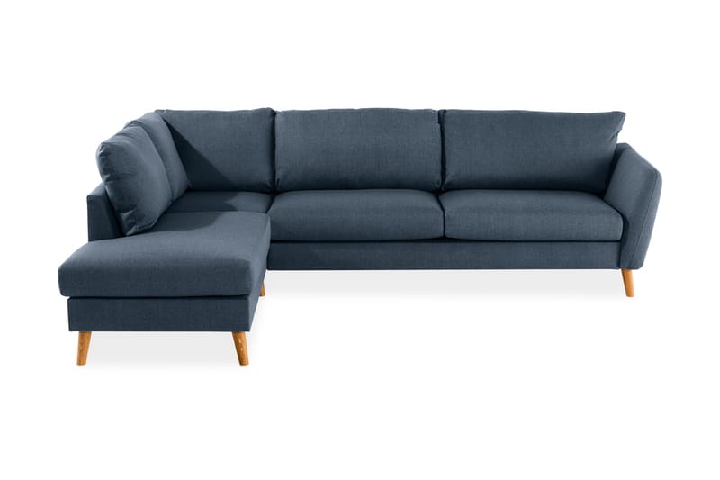 Trend Soffa 3-sits med Schäslong Vänster - Blå - Divansoffor & schäslongsoffa - 3 sits soffa med divan