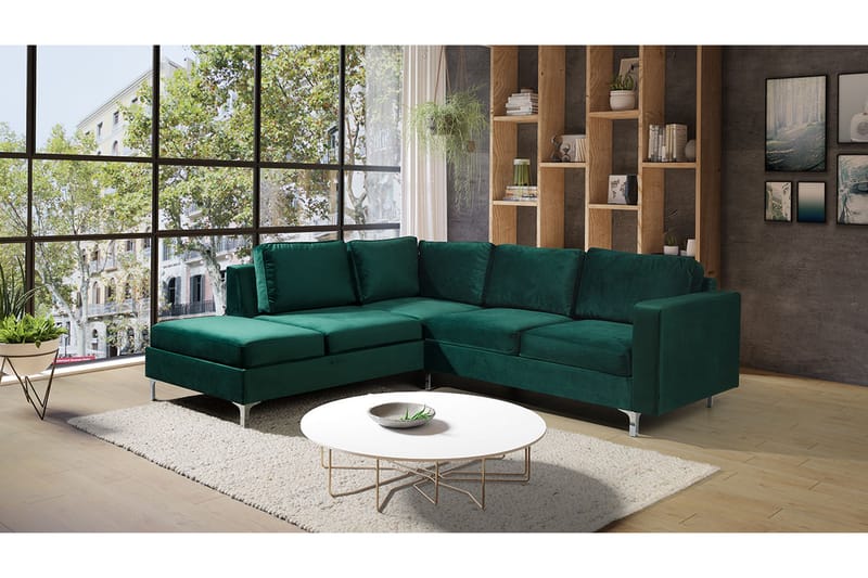 Truro 8-sits Soffa Höger - Grön - Möbler - Soffa - Divansoffor & schäslongsoffa