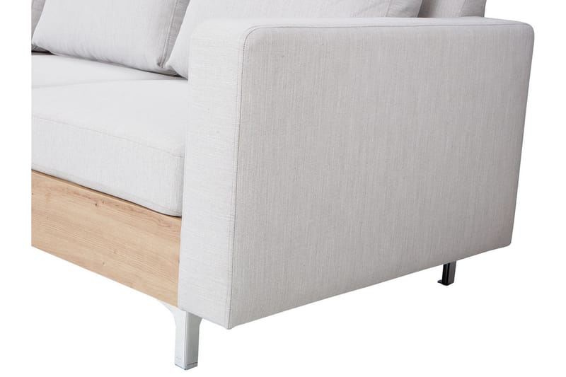 Truro 8-sits Soffa Höger - Vit - Divansoffor & schäslongsoffa - Skinnsoffor - 4 sits soffa med divan