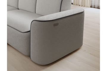 Ume 4-sits Soffa med Divan - Grå - Möbler - Soffa - Divansoffor & schäslongsoffa