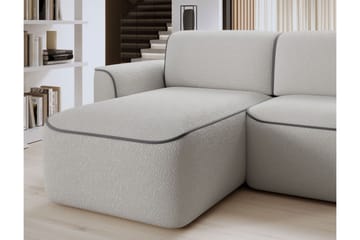 Ume 4-sits Soffa med Divan - Grå - Möbler - Soffa - Divansoffor & schäslongsoffa