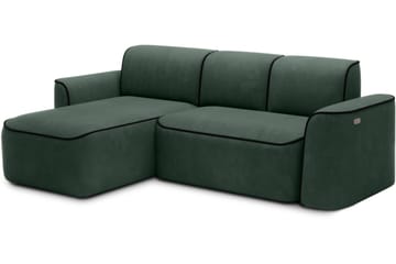 Ume 4-sits Soffa med Divan - Grön - Möbler - Soffa - Divansoffor & schäslongsoffa - 4 sits soffa med divan