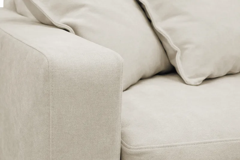 Valencia Extra Djup 4-sits Soffa med Schäslong Höger - Beige - Möbler - Soffa - Divansoffor & schäslongsoffa - 4 sits soffa med divan