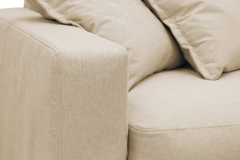 Valencia Extra Djup 4-sits Soffa med Schäslong Höger - Beige - Möbler - Soffa - Divansoffor & schäslongsoffa