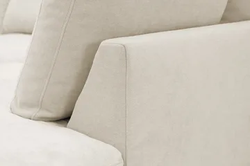Valencia Extra Djup 4-sits Soffa med Schäslong Höger - Beige - Möbler - Soffa - Divansoffor & schäslongsoffa