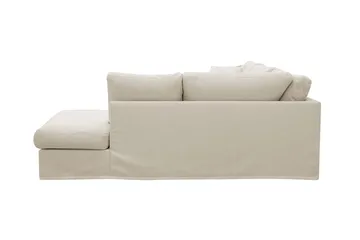 Valencia Extra Djup 4-sits Soffa med Schäslong Höger - Beige - Möbler - Soffa - Divansoffor & schäslongsoffa